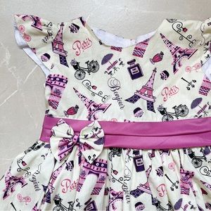NWOT Cotton Dress Paris size 2T